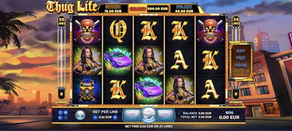 thug life slot